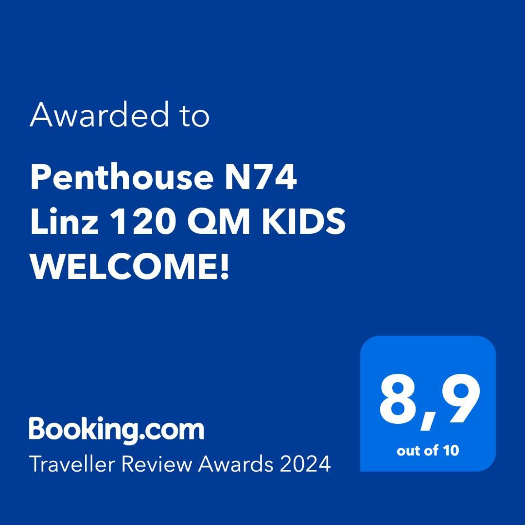 Penthouse N74 Linz 120 Qm Kids Welcome! Exterior photo